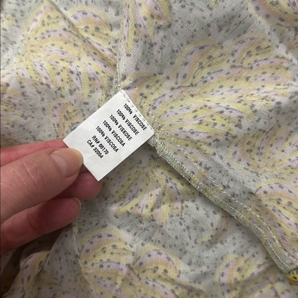 NWT Conditions Apply Ellianna ruffled slip maxi banana yellow dress XS - Picture 7 of 8